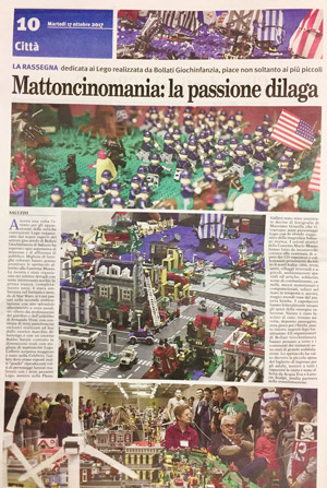 Mattoncinomania - edizione 2017