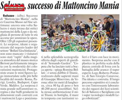 Mattoncinomania - edizione 2018