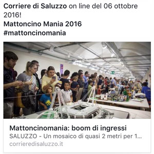 Mattoncinomania - edizione 2016