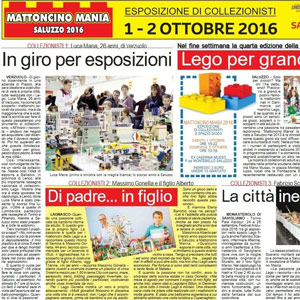Mattoncinomania - edizione 2016