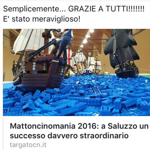 Mattoncinomania - edizione 2016
