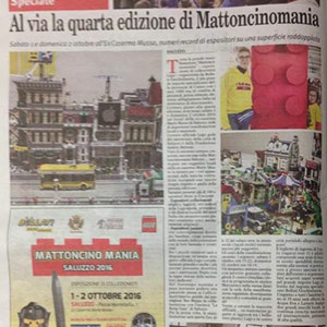 Mattoncinomania - edizione 2016