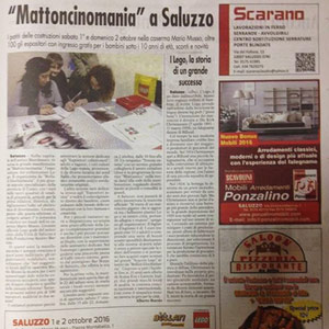 Mattoncinomania - edizione 2016