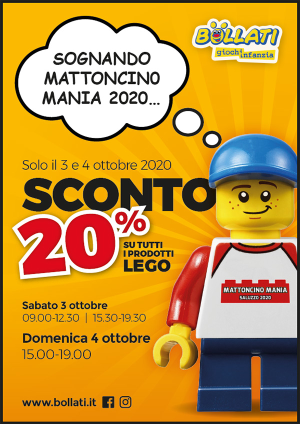 Sognando Mattoncino Mania 2020